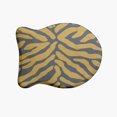 thumbnail image 1 of Simply Daisy Animal Stripe Fish Shape Pet Feeding Mat for Cats, 1 of 3