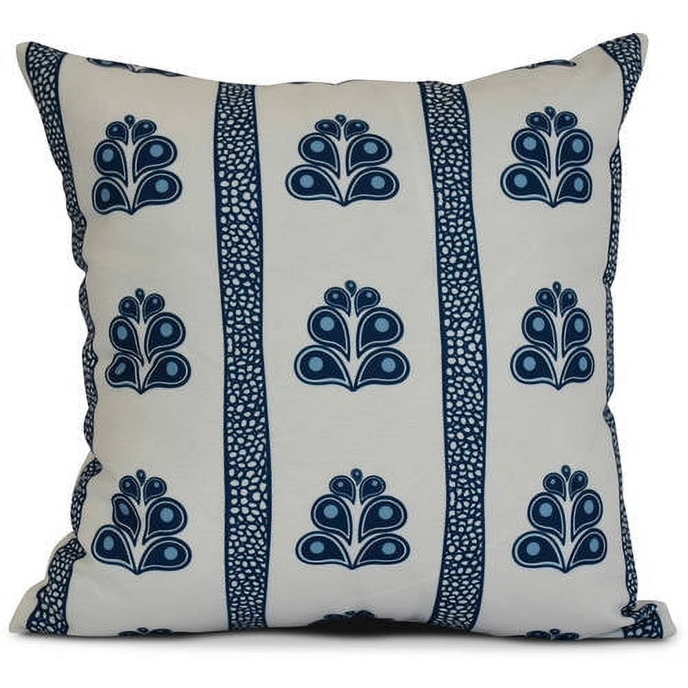 Simply Daisy, April, Floral Print Decorative Pillow