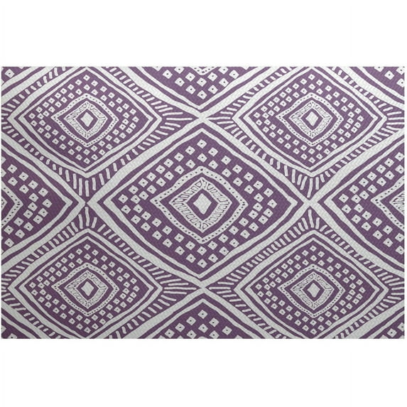 Simply Daisy, April, Floral Print Outdoor Pillow