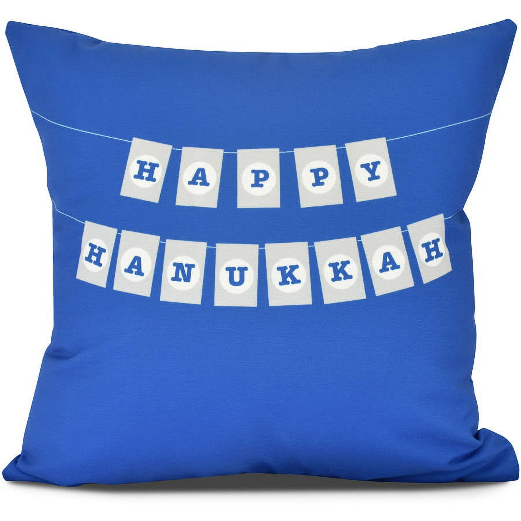 Simply Daisy, Banner Day Word Print Outdoor Pillow