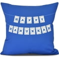 thumbnail image 1 of Simply Daisy, Banner Day Word Print Outdoor Pillow, 1 of 2