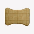 thumbnail image 1 of Simply Daisy Basketweave Bone Shape Pet Feeding Mat for Dogs, 1 of 3