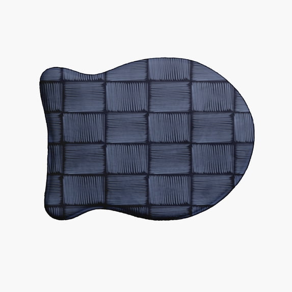 Simply Daisy Basketweave Fish Shape Pet Feeding Mat for Cats