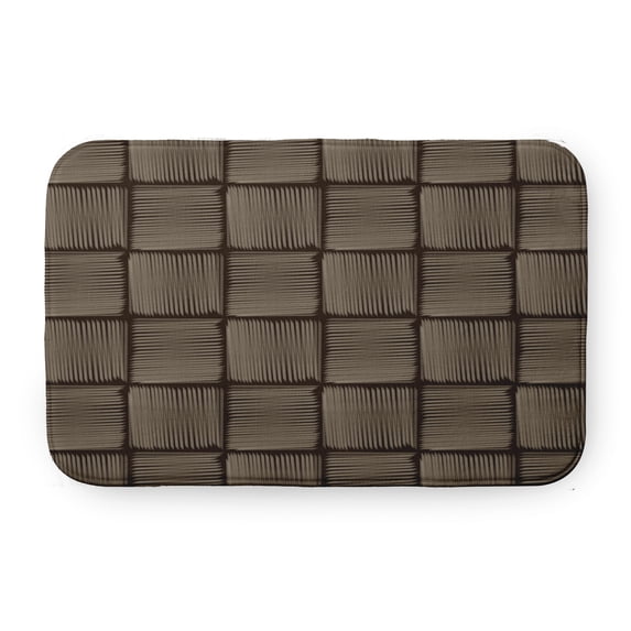 Simply Daisy Basketweave Pet Feeding Mat for Dogs and Cats