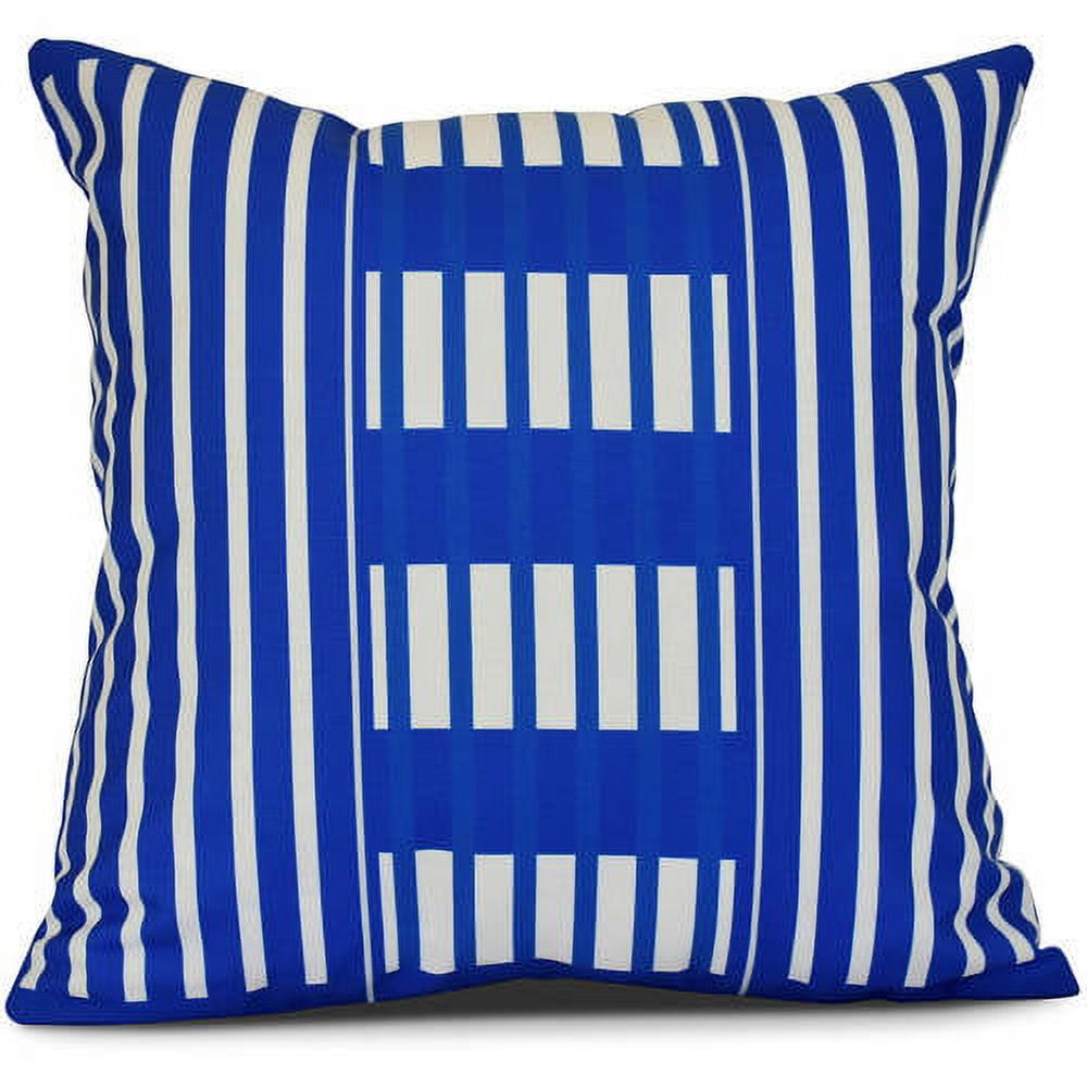 Simply Daisy, Beach Blanket, Stripe Print Outdoor Pillow