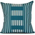 thumbnail image 1 of Simply Daisy, Beach Blanket, Stripe Print Pillow, 1 of 2