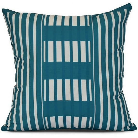 Simply Daisy, Beach Blanket, Stripe Print Pillow