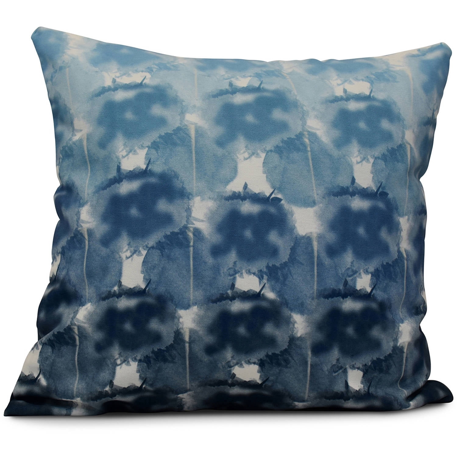 Simply Daisy Beach Clouds Geometric Print Outdoor Pillow