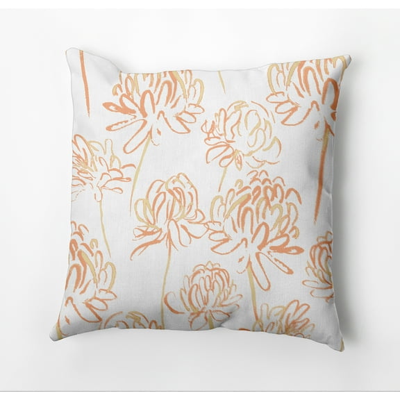 Simply Daisy Blossom Bouquet Decorative Throw Pillow