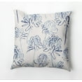 thumbnail image 1 of Simply Daisy Blossom Bouquet Outdoor Pillow, Blue/White, 20 in x 20 in, 1 of 5