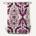 thumbnail image 1 of Simply Daisy Bombay 6 Polyester Shower Curtain, Purple, 1 of 3