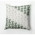 thumbnail image 1 of Simply Daisy Bongo Drumline Outdoor Pillow, Green, 20 in x 20 in, 1 of 1