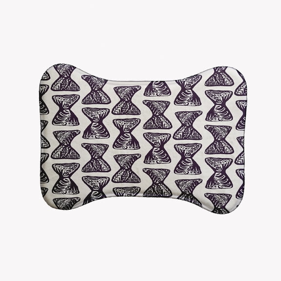 Simply Daisy Bongo Rhythm Bone Shape Pet Feeding Mat for Dogs