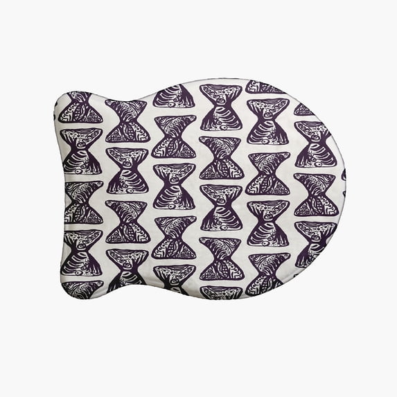 Simply Daisy Bongo Rhythm Fish Shape Pet Feeding Mat for Cats