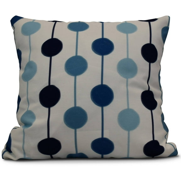 Simply Daisy Brady Beads Stripe Print Outdoor Pillow