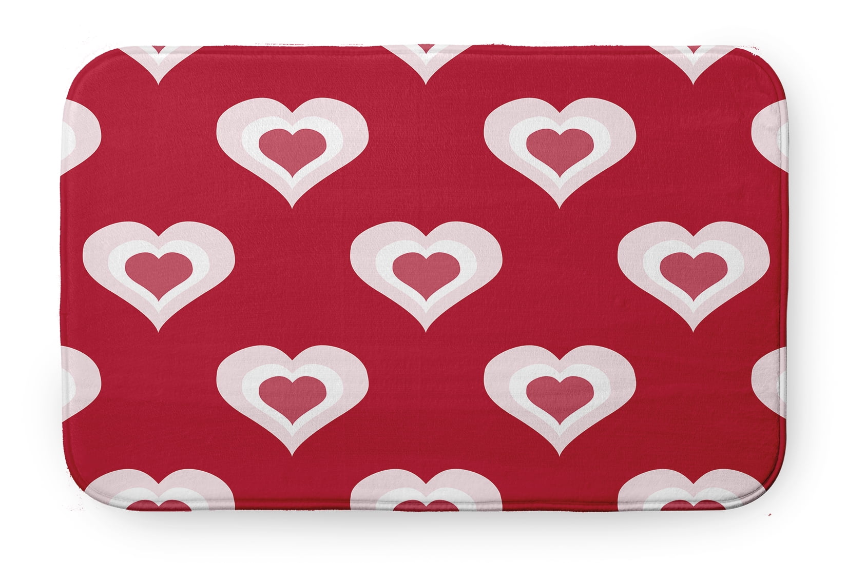 Simply Daisy Burnin' Love Pet Feeding Mat for Dogs and Cats