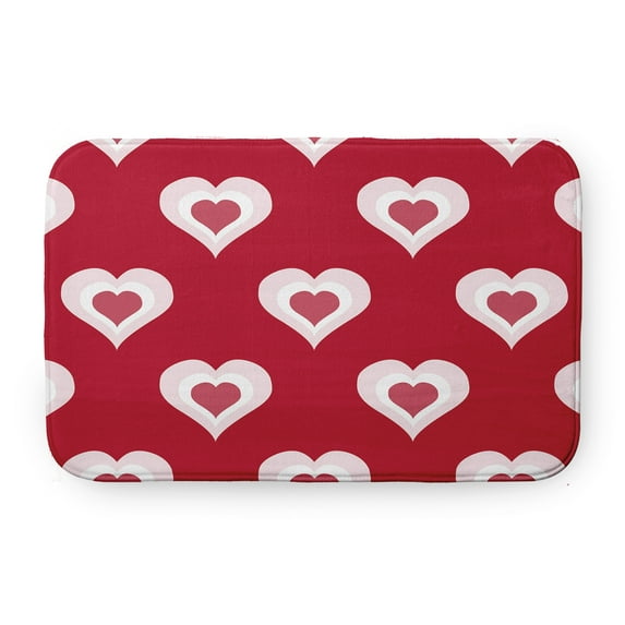 Simply Daisy Burnin' Love Pet Feeding Mat for Dogs and Cats