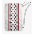 thumbnail image 1 of Simply Daisy Canvas Center Stripe 28 x 36 in Orange Laundry Bag, 1 of 3