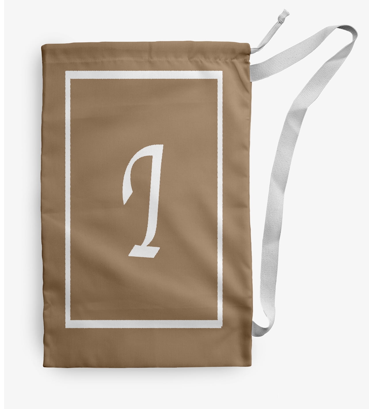 Simply Daisy Canvas Classic Monogram 28 x 36 in I Laundry Bag