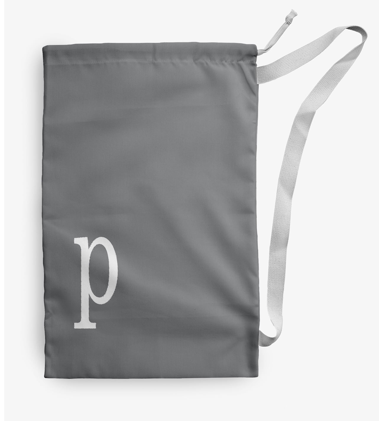 Simply Daisy Canvas Modern Monogram 18 x 29 in p Laundry Bag
