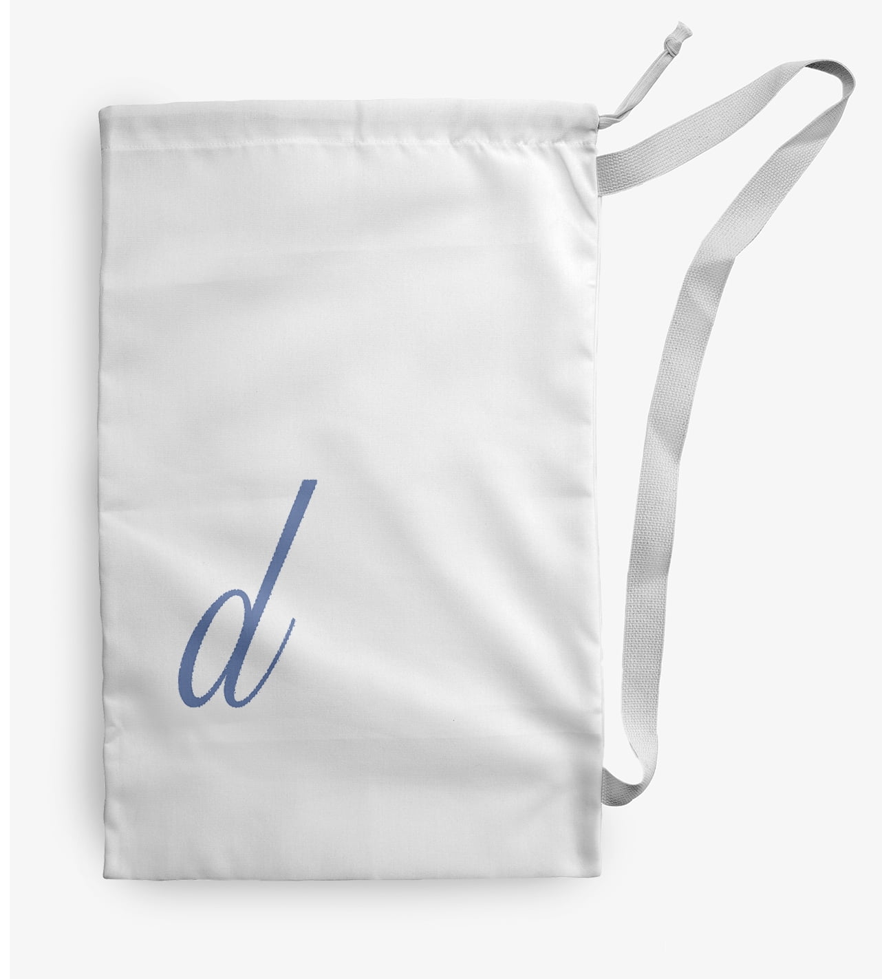 Simply Daisy Canvas Modern Monogram 28 x 36 in d Laundry Bag