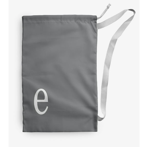Simply Daisy Canvas Modern Monogram 28 x 36 in e Laundry Bag