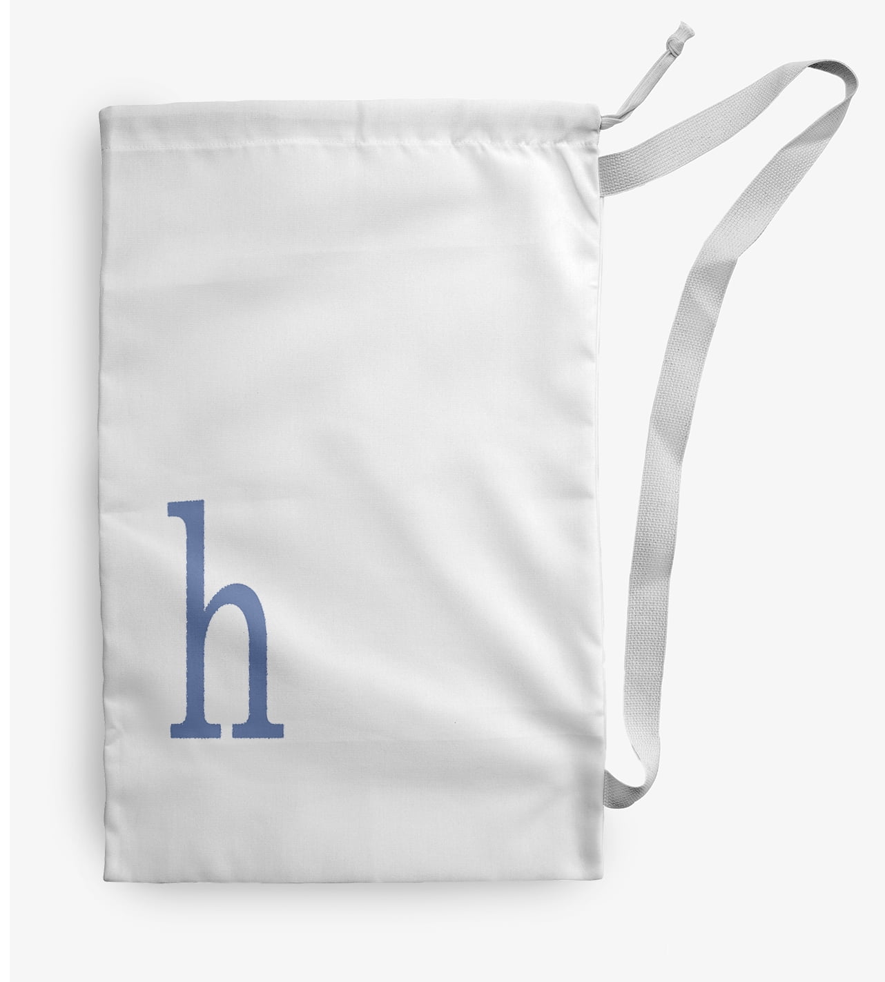 Simply Daisy Canvas Modern Monogram 28 x 36 in h Laundry Bag