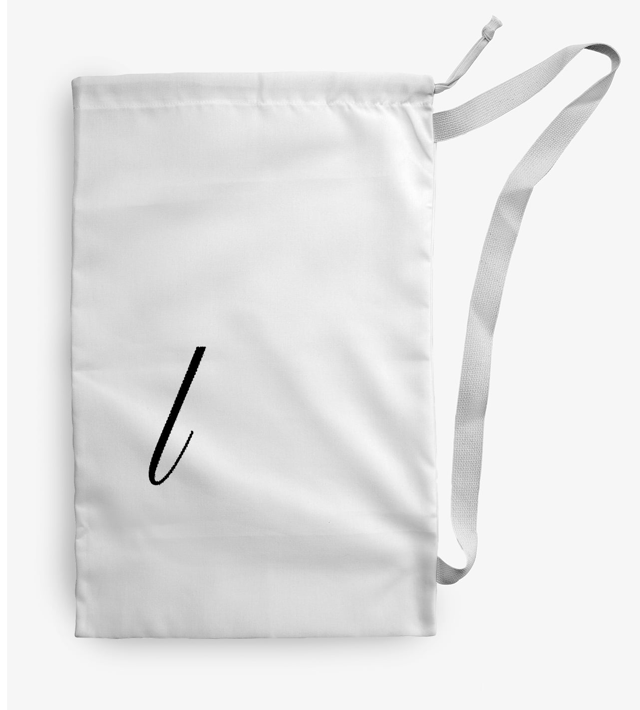 Simply Daisy Canvas Modern Monogram 28 x 36 in l Laundry Bag