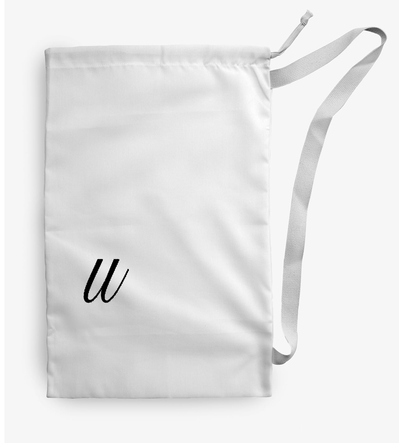Simply Daisy Canvas Modern Monogram 28 x 36 in u Laundry Bag