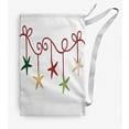 thumbnail image 1 of Simply Daisy Canvas Starfish Ornaments 18 x 29 in Red Laundry Bag, 1 of 3