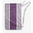 thumbnail image 1 of Simply Daisy Canvas Stripe 18 x 29 in Lavender Laundry Bag, 1 of 3