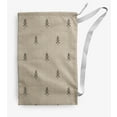 thumbnail image 1 of Simply Daisy Canvas Tree Pattern 18 x 29 in Ivory-Black Laundry Bag, 1 of 3
