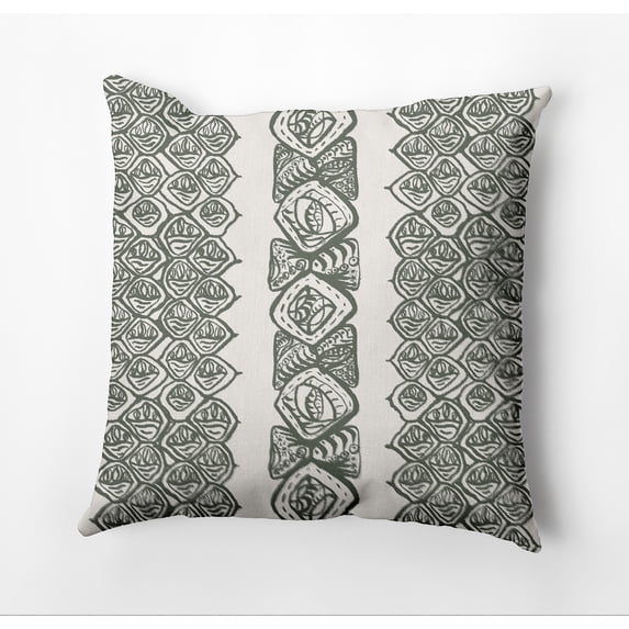 Simply Daisy Central Comb Decorative Throw Pillow