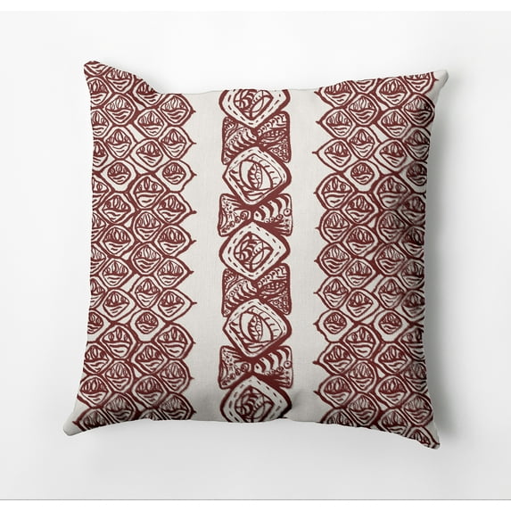 Simply Daisy Central Comb Decorative Throw Pillow