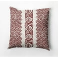 thumbnail image 1 of Simply Daisy Central Comb Outdoor Pillow, Red/White, 20 in x 20 in, 1 of 1