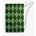 thumbnail image 1 of Simply Daisy Check It Twice 18 x 29 in Green Laundry Bag, 1 of 3