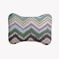 thumbnail image 1 of Simply Daisy Chevron Rug Bone Shape Pet Feeding Mat for Dogs, 1 of 3