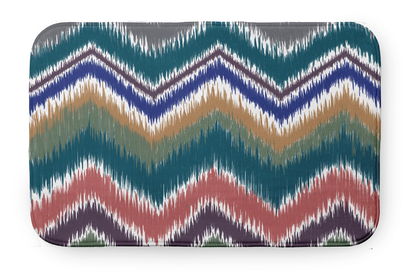 Simply Daisy Chevron Rug Pet Feeding Mat for Dogs and Cats - Walmart.com