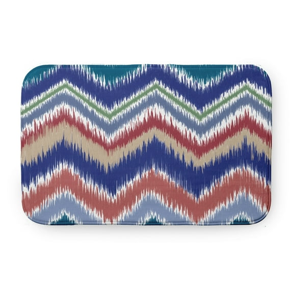 Simply Daisy Chevron Rug Pet Feeding Mat for Dogs and Cats