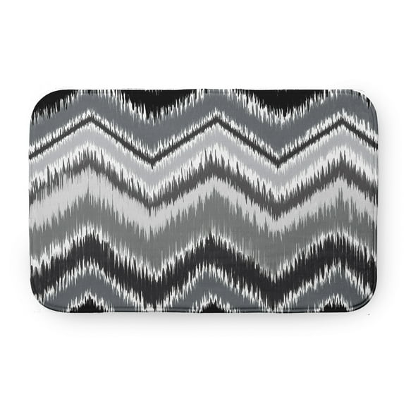 Simply Daisy Chevron Rug Pet Feeding Mat for Dogs and Cats