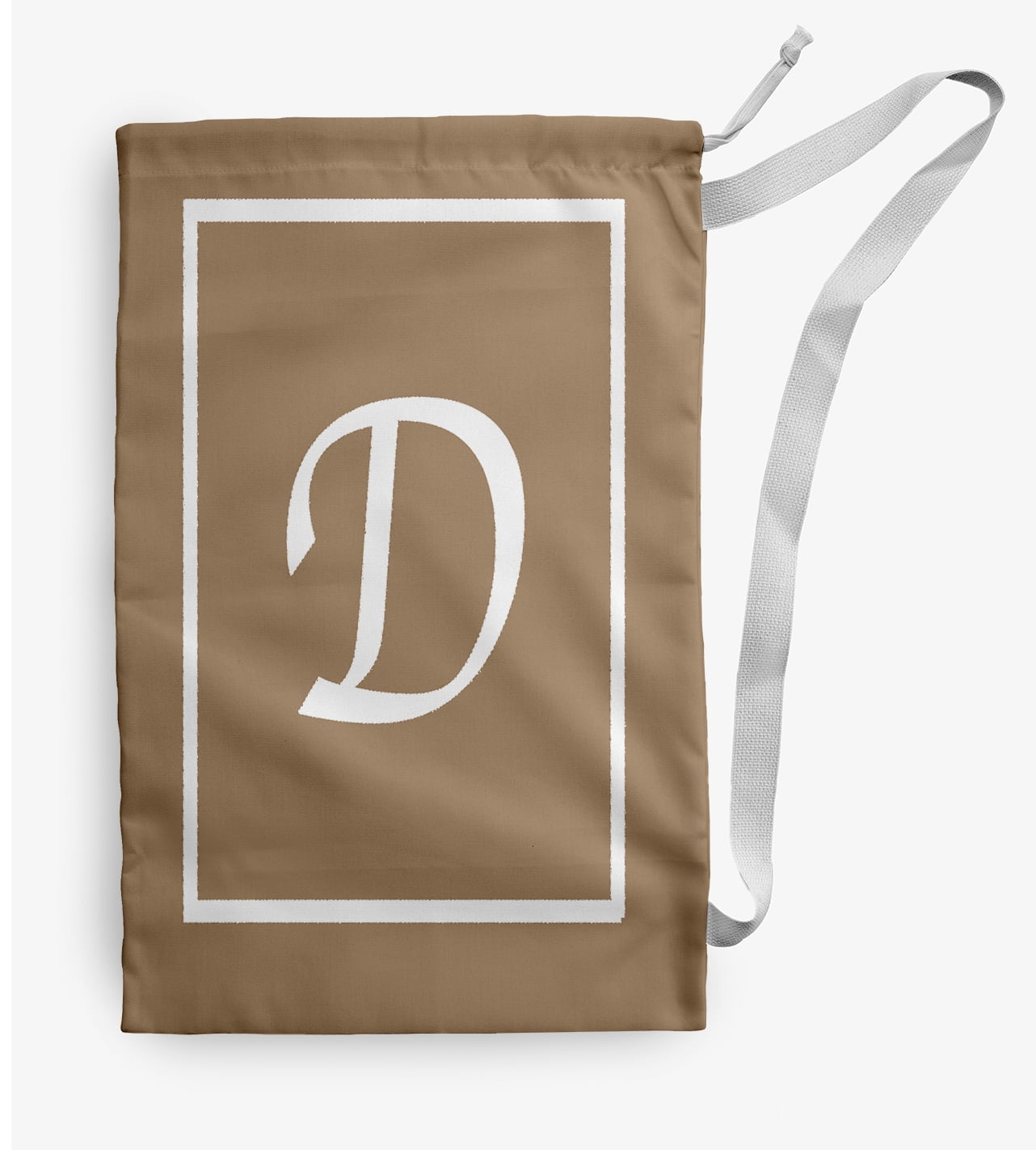 Simply Daisy Classic Monogram 18 x 29 in D Laundry Bag