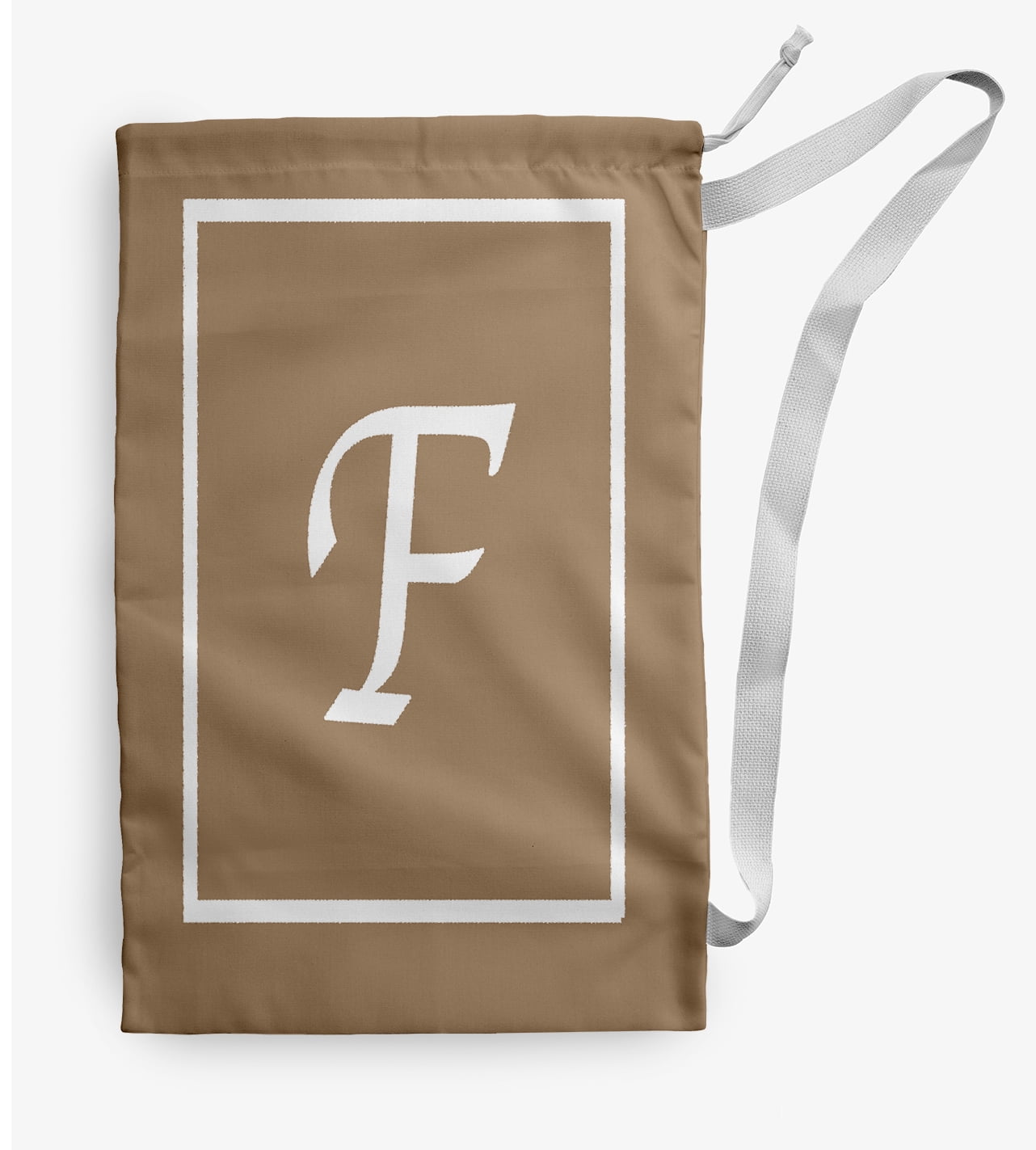 Simply Daisy Classic Monogram 18 x 29 in F Laundry Bag