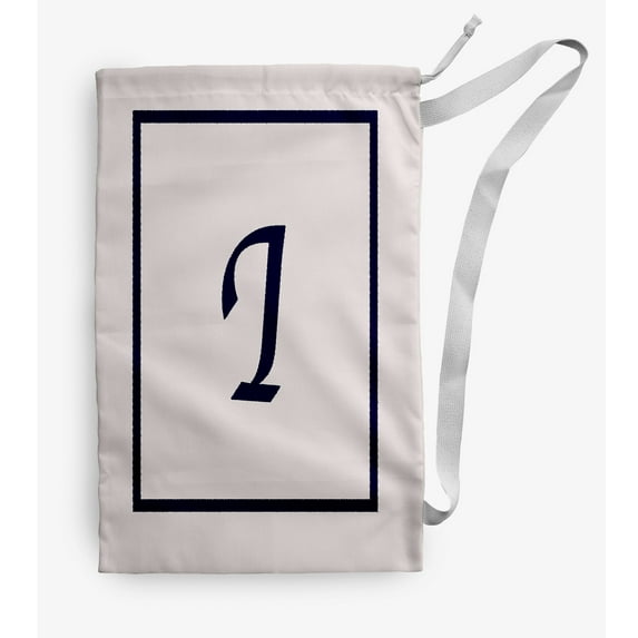 Simply Daisy Classic Monogram 18 x 29 in I Laundry Bag