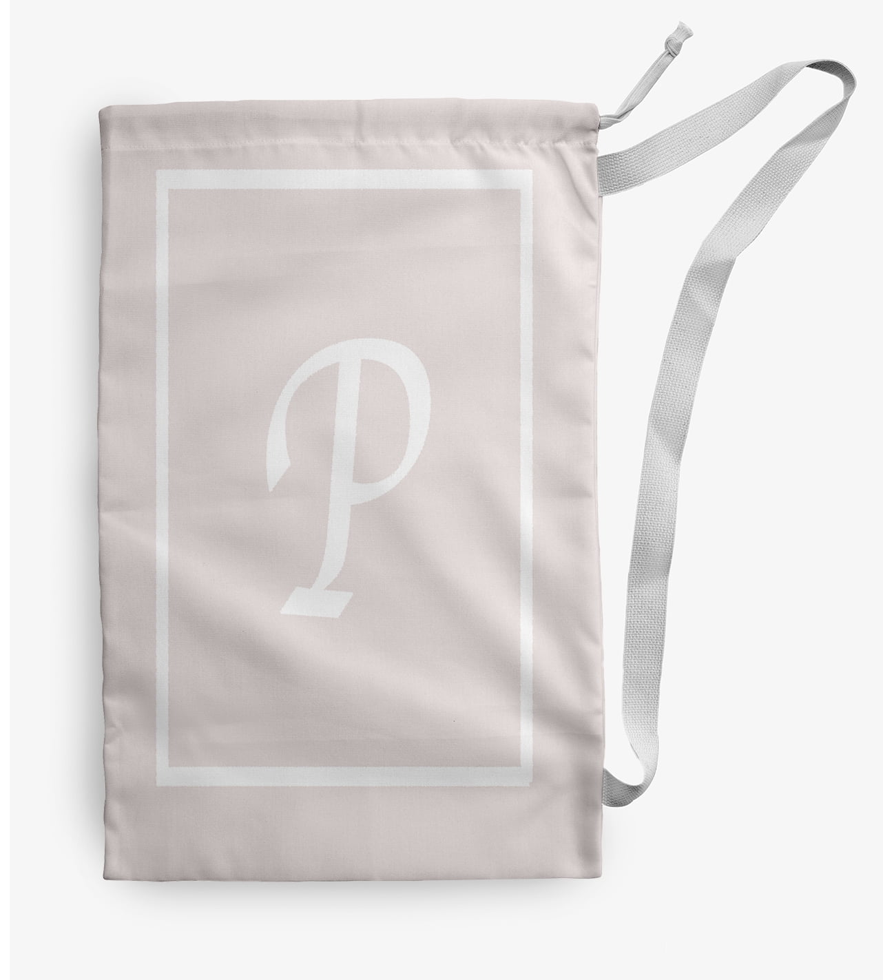 Simply Daisy Classic Monogram 18 x 29 in P Laundry Bag