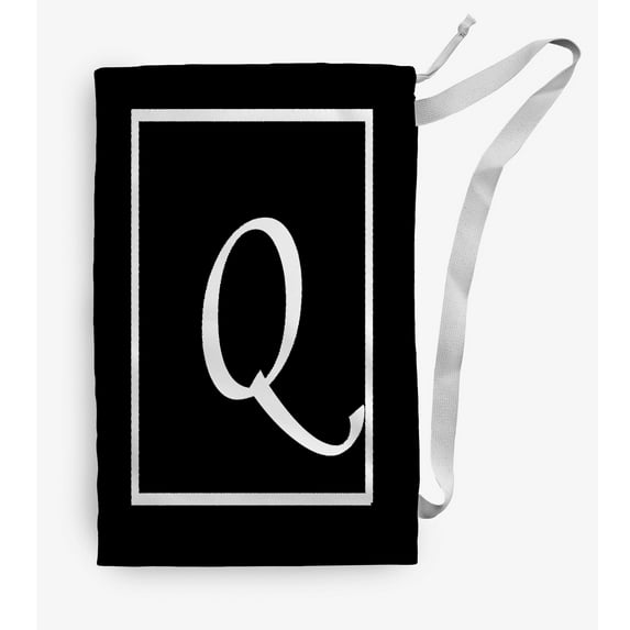 Simply Daisy Classic Monogram 18 x 29 in Q Laundry Bag