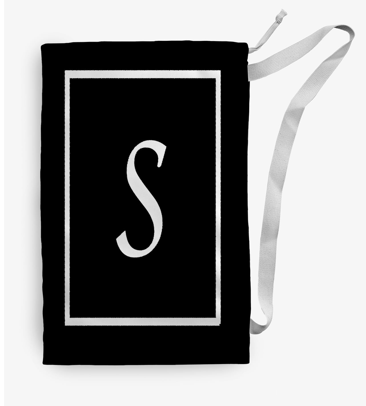 Simply Daisy Classic Monogram 18 x 29 in S Laundry Bag