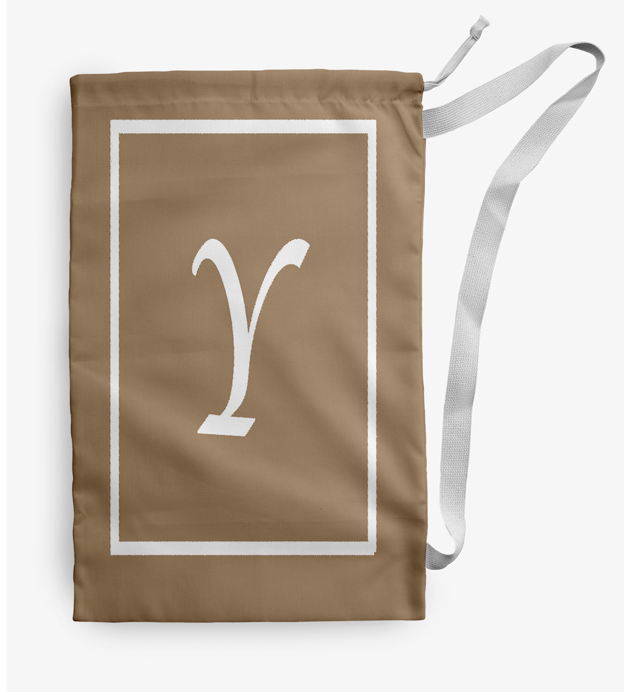 Simply Daisy Classic Monogram 18 x 29 in Y Laundry Bag