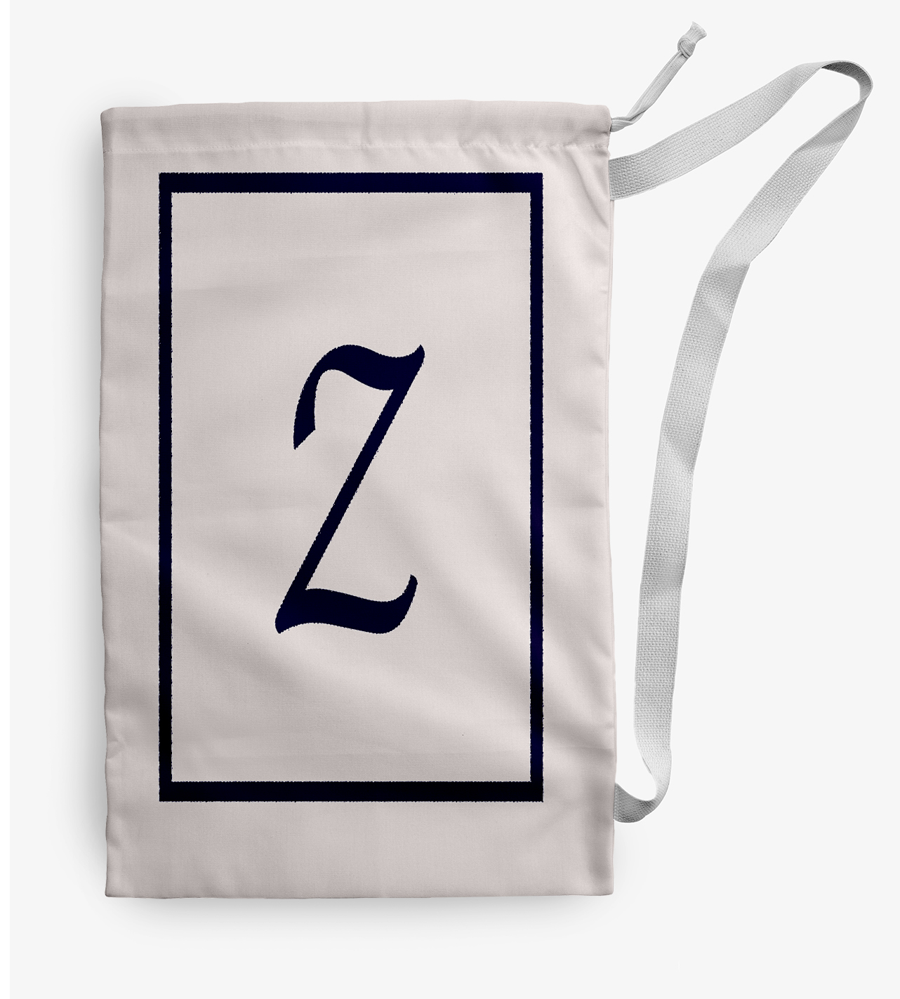 Simply Daisy Classic Monogram 18 x 29 inch Z Laundry Bag