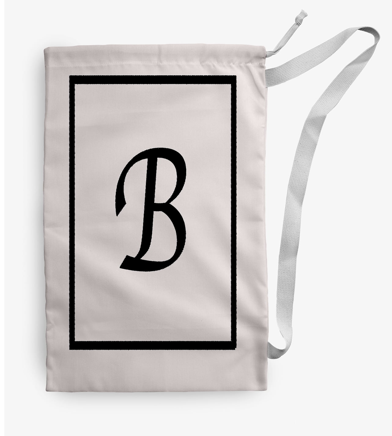 Simply Daisy Classic Monogram 28 x 36 in B Laundry Bag