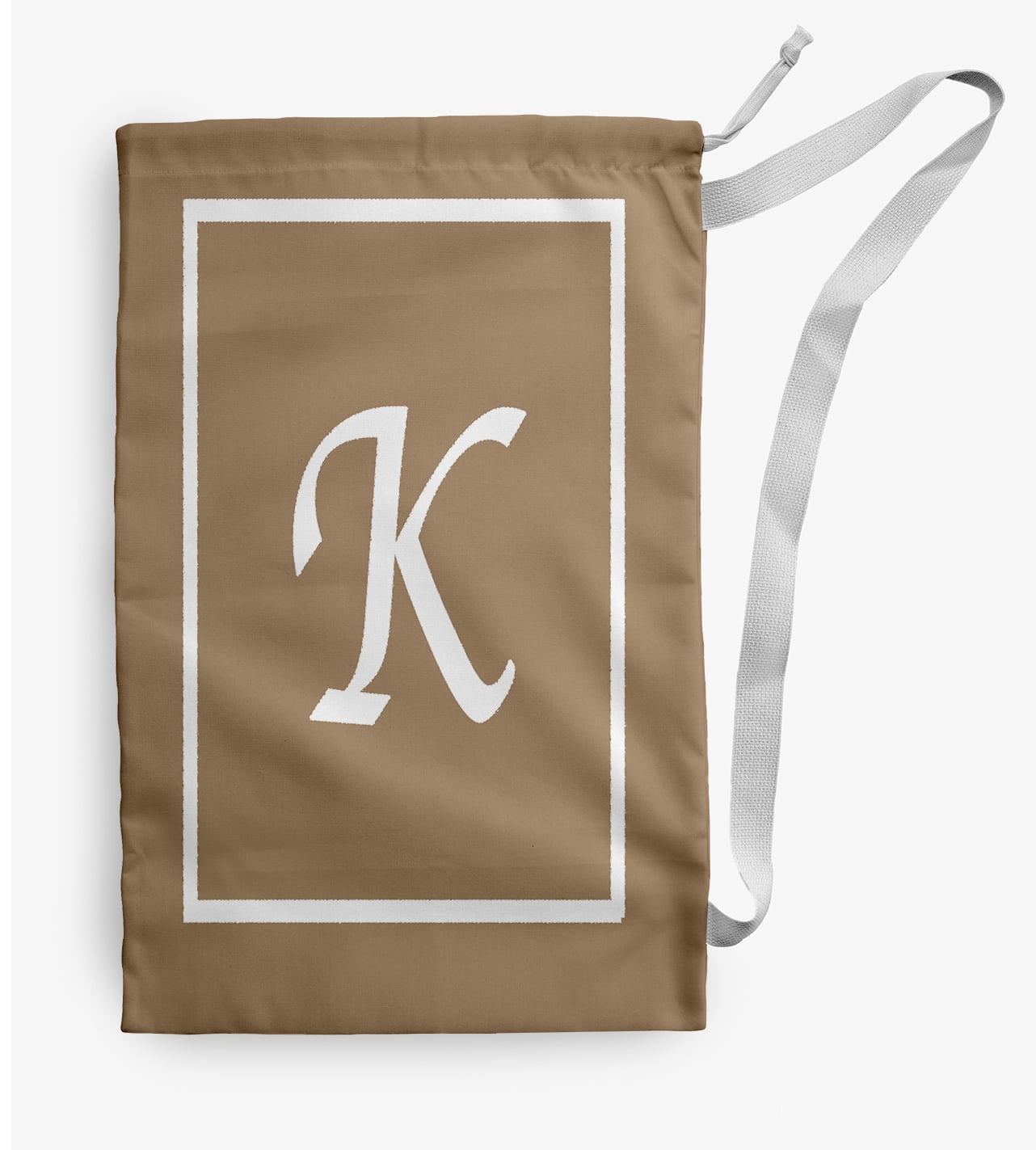 Simply Daisy Classic Monogram 28 x 36 in K Laundry Bag
